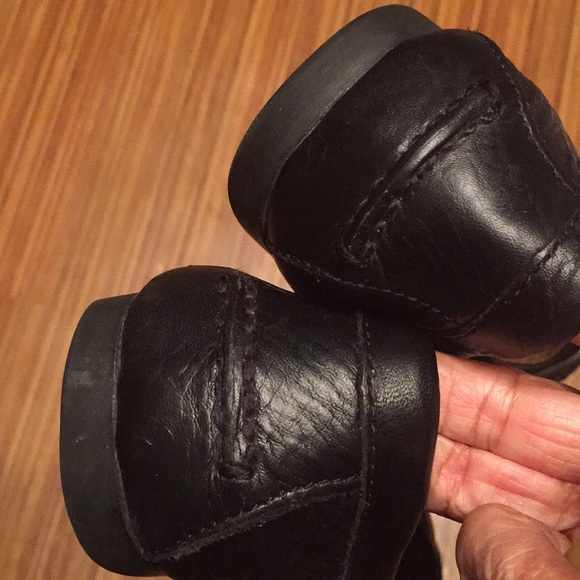 Pebble leather Coach Loafers - Picture 5 of 7